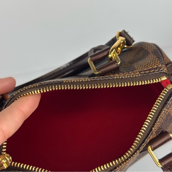 Louis Vuitton Damier Ebene Mini Sac HL Nano Speedy - Picture 16 of 16